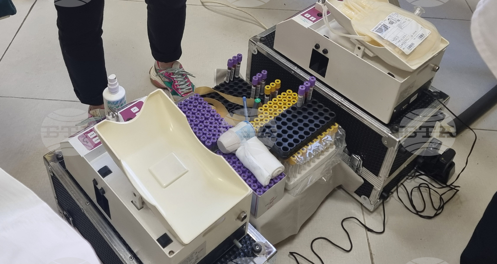 Плевен - кръводаряване - акция