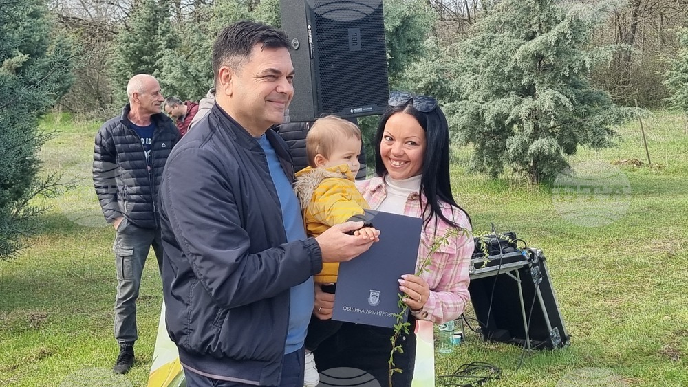 Димитровград - фиданки - Алея на новия живот