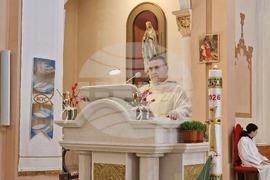 Раковски - храм "Пресвето сърце Исусово" - Великден - католици