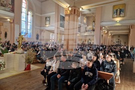 Раковски - храм "Пресвето сърце Исусово" - Великден - католици