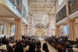 Раковски - храм "Пресвето сърце Исусово" - Великден - католици