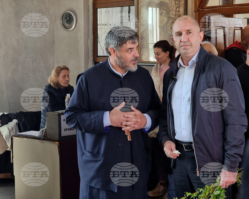 Румен Радев - Цветница - празник