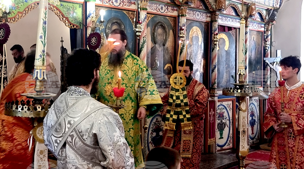 Кюстендил - Цветница - епископ Исаак - проповед