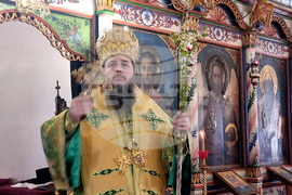 Кюстендил - Цветница - епископ Исаак - проповед