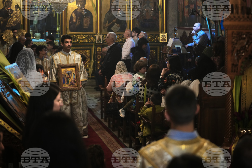 Israel Palestinians Palm Sunday
