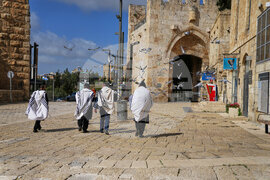 Israel Palestinians Passover