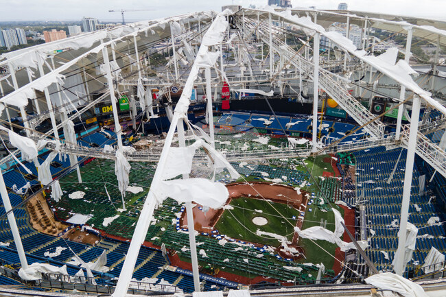 Rays Tropicana Field Baseball