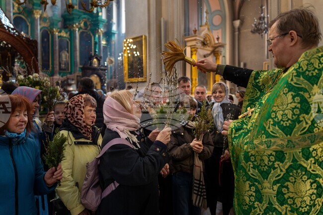 Lithuania Orthodox Palm Sunday
