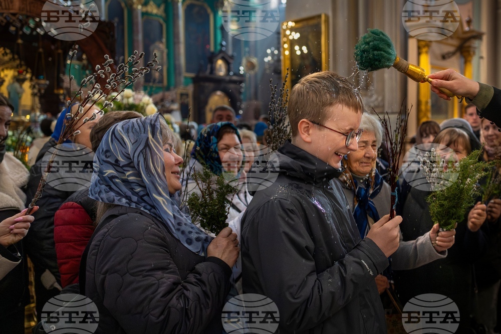 Lithuania Orthodox Palm Sunday