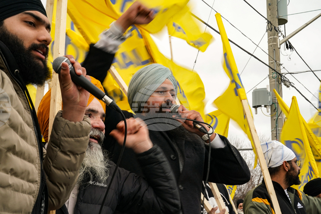 Canada Temple Protest