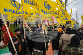 Canada Temple Protest