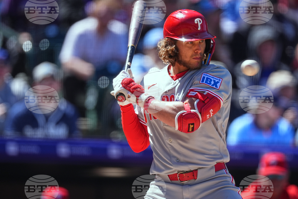 Phillies Rockies Baseball