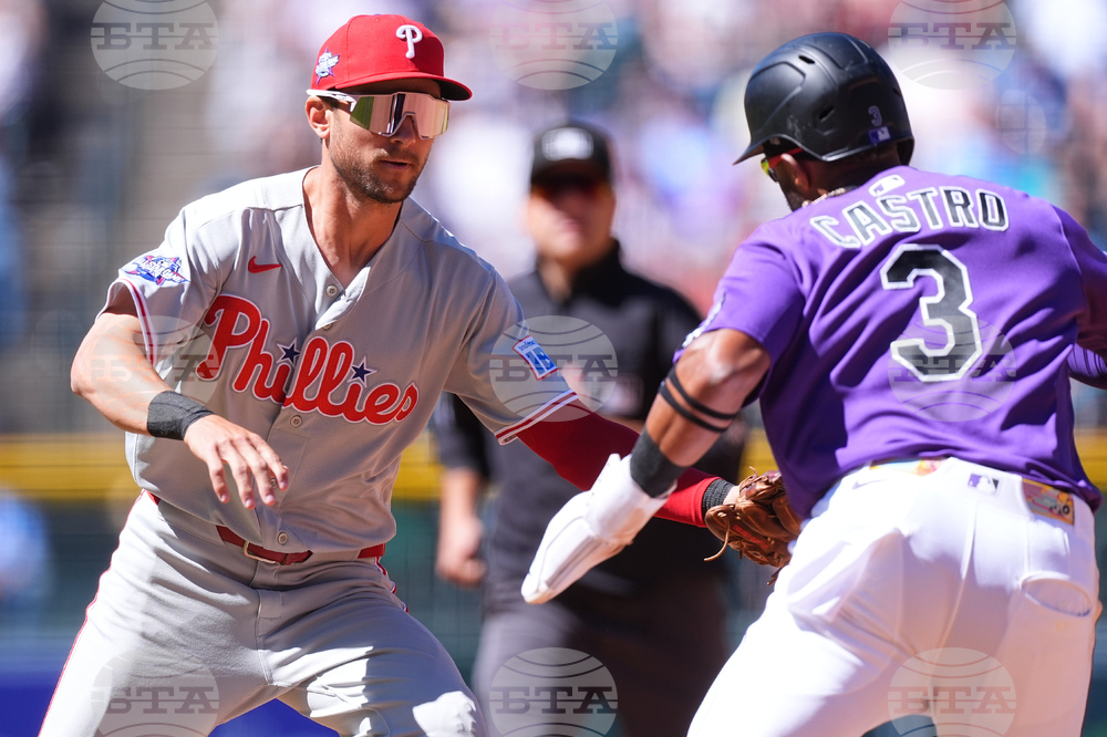 Phillies Rockies Baseball