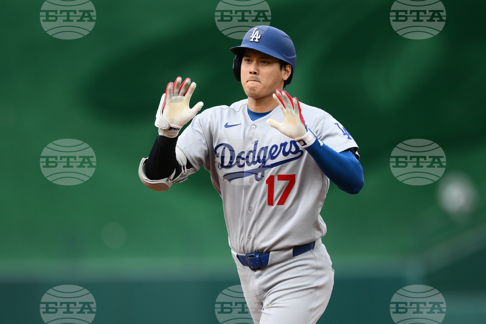 Dodgers Nationals Baseball