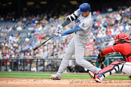Dodgers Nationals Baseball