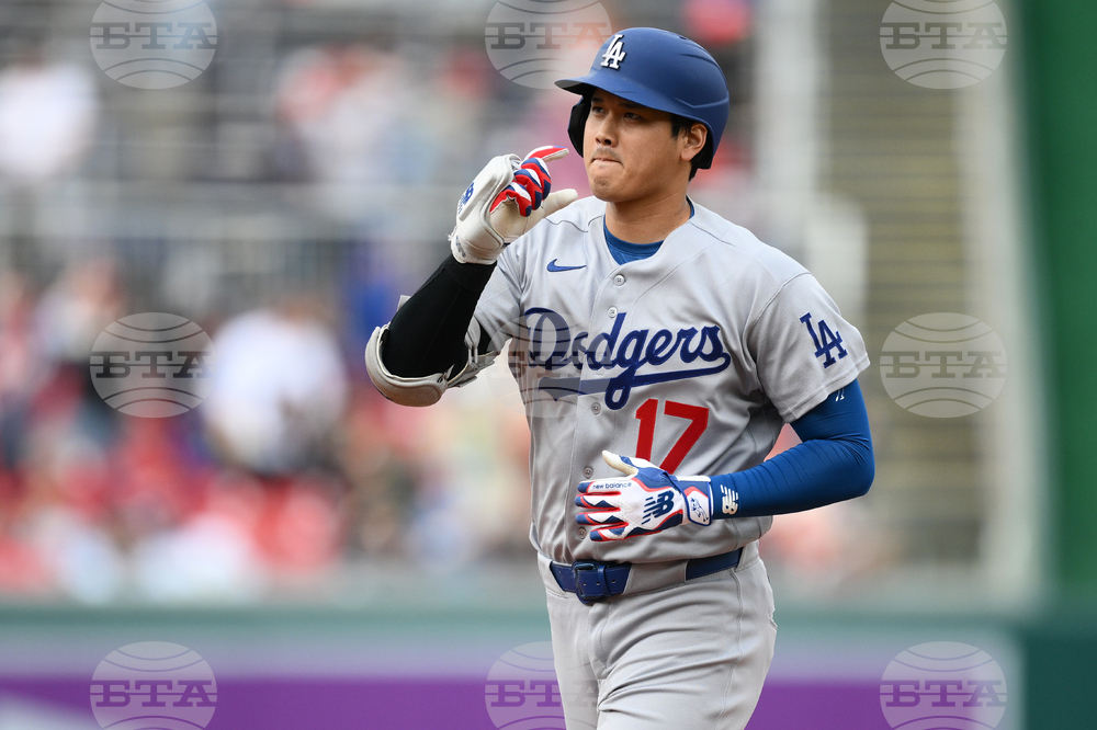 Dodgers Nationals Baseball