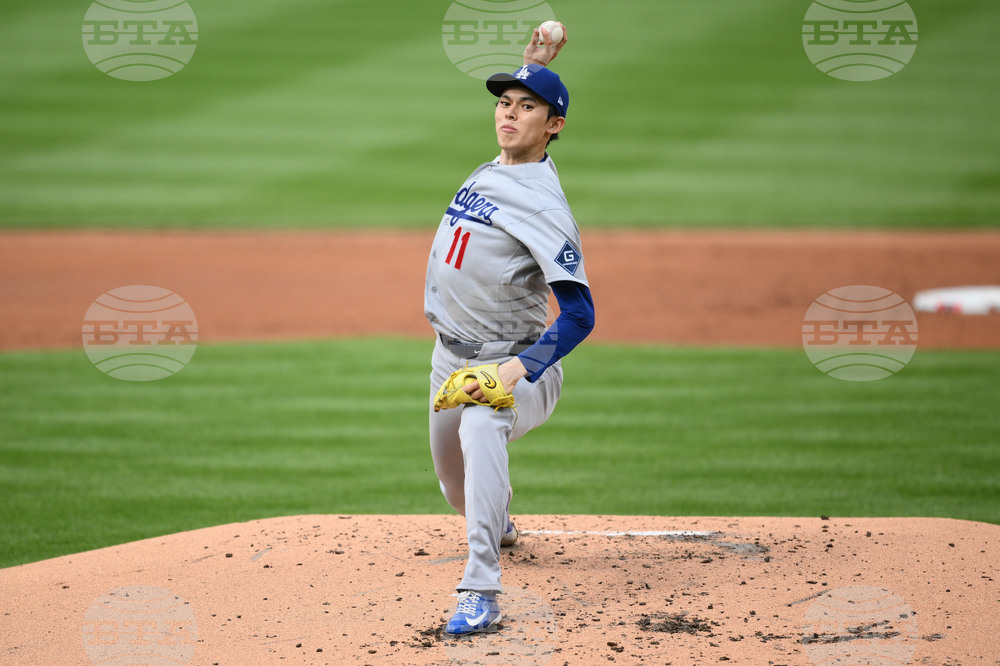 Dodgers Nationals Baseball