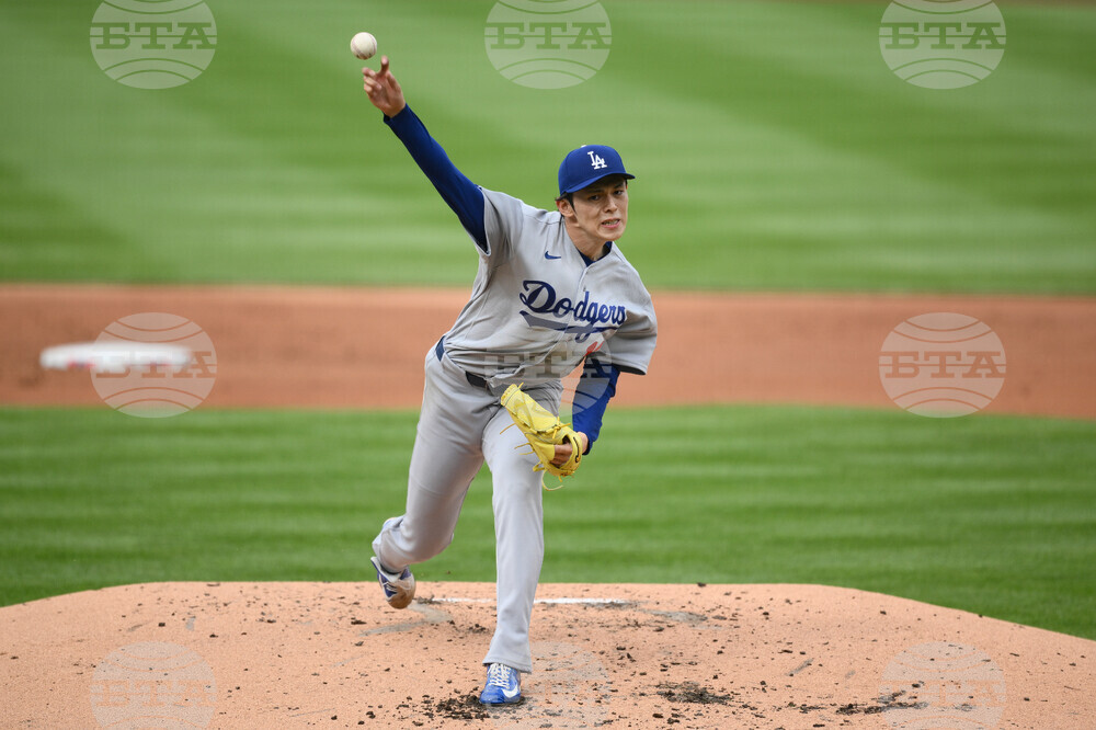 Dodgers Nationals Baseball