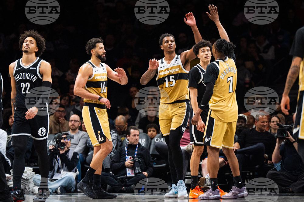 Wizards Nets Basketball