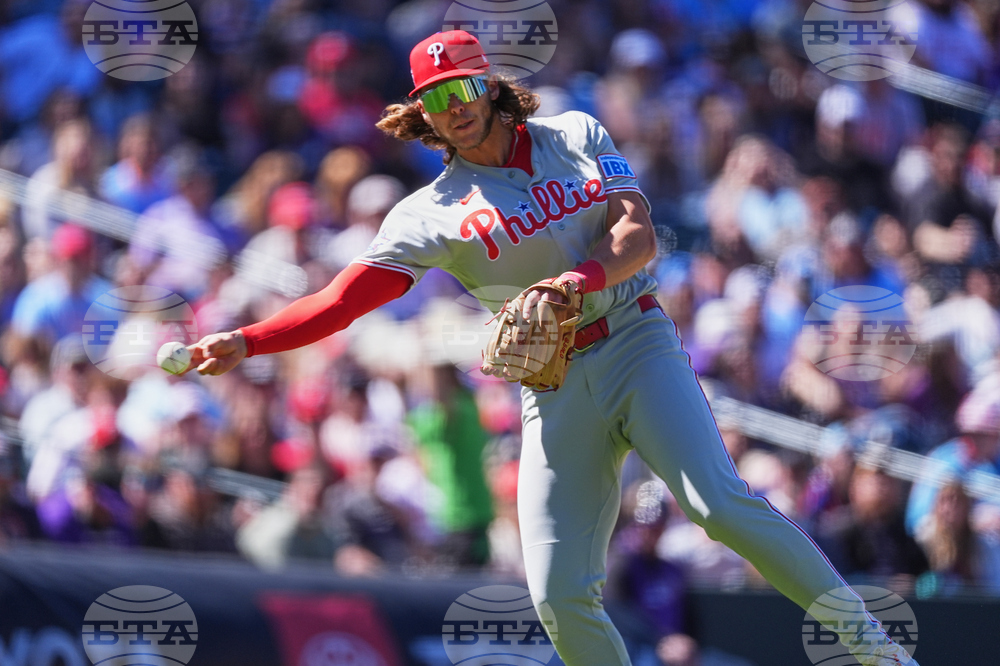 Phillies Rockies Baseball