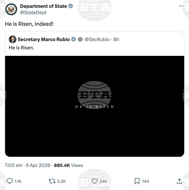 Trump Administration Easter Messages