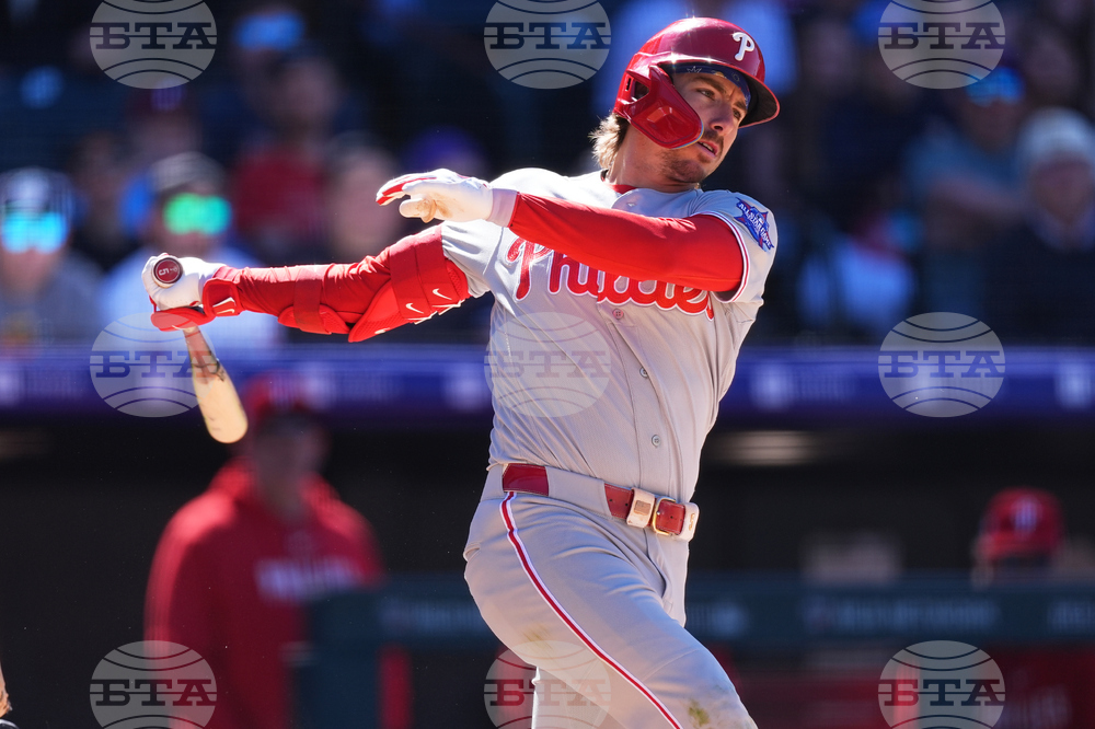 Phillies Rockies Baseball