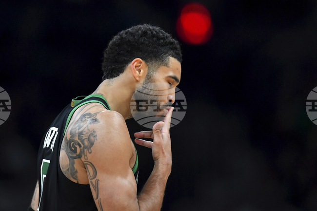 APTOPIX Raptors Celtics Basketball