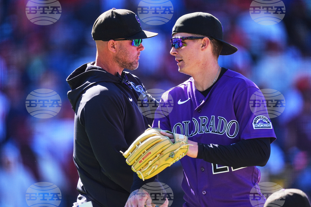 Phillies Rockies Baseball