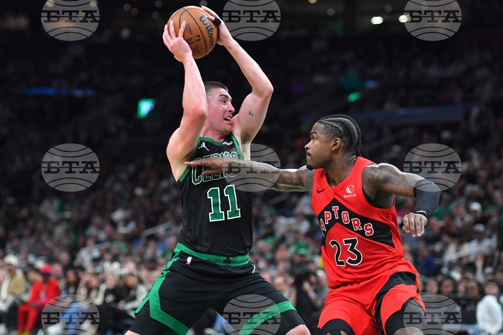 Raptors Celtics Basketball