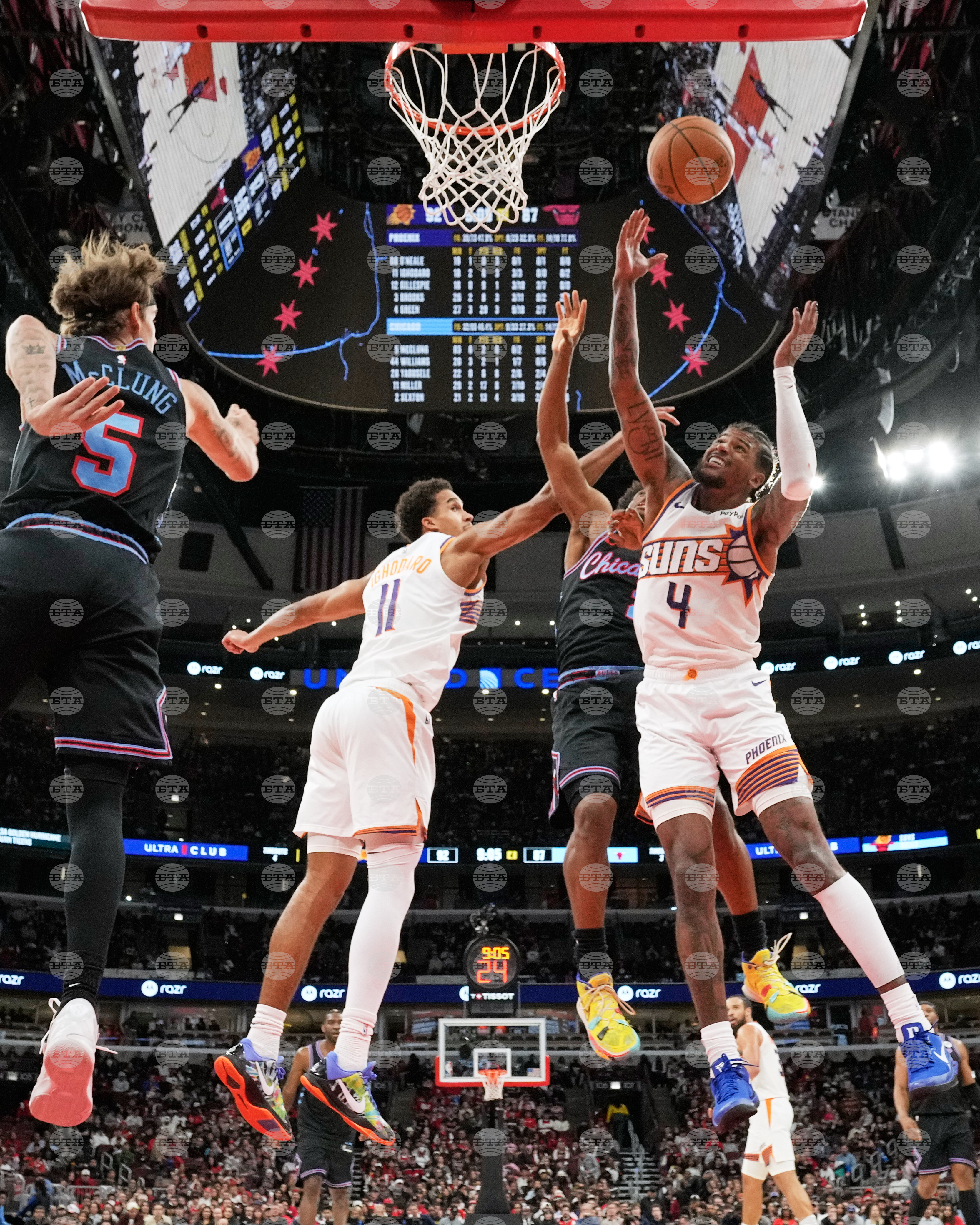 Suns Bulls Basketball