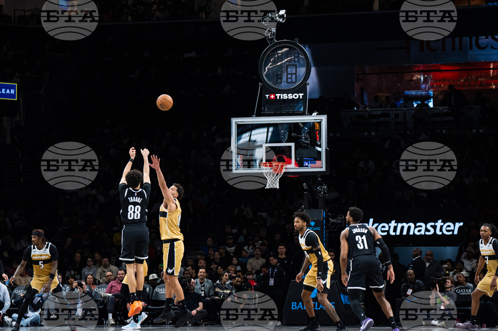 Wizards Nets Basketball