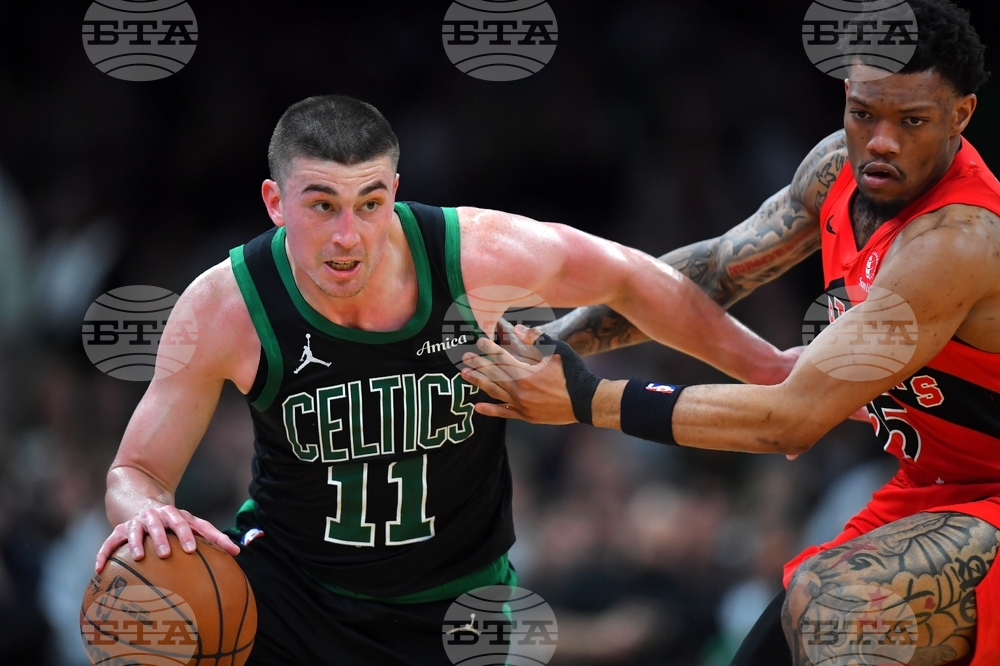 Raptors Celtics Basketball