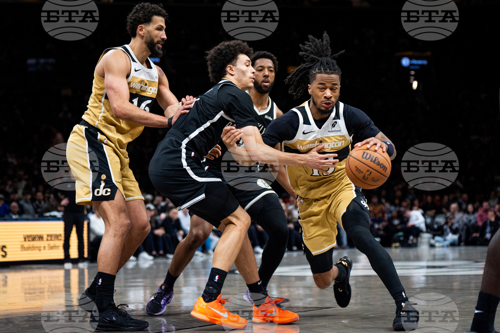 Wizards Nets Basketball