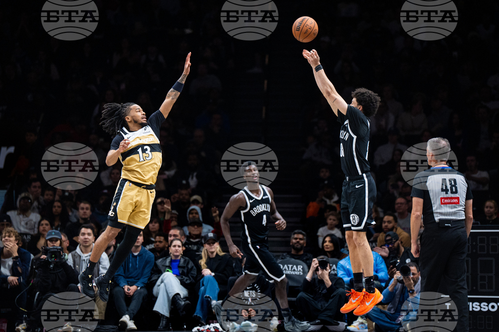 Wizards Nets Basketball