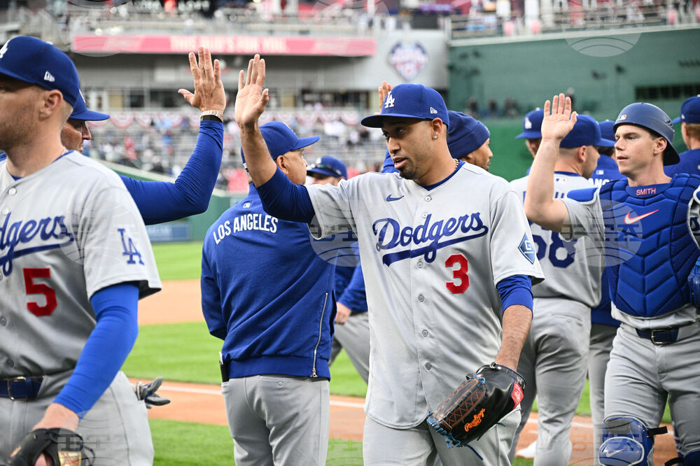 Dodgers Nationals Baseball
