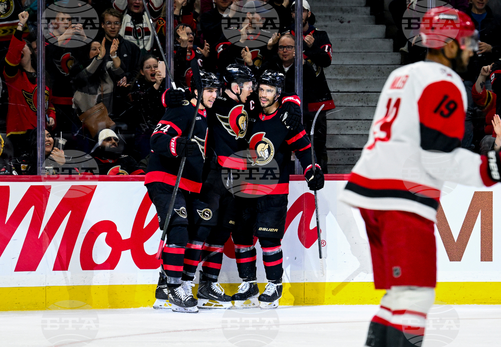 Hurricane Senators Hockey