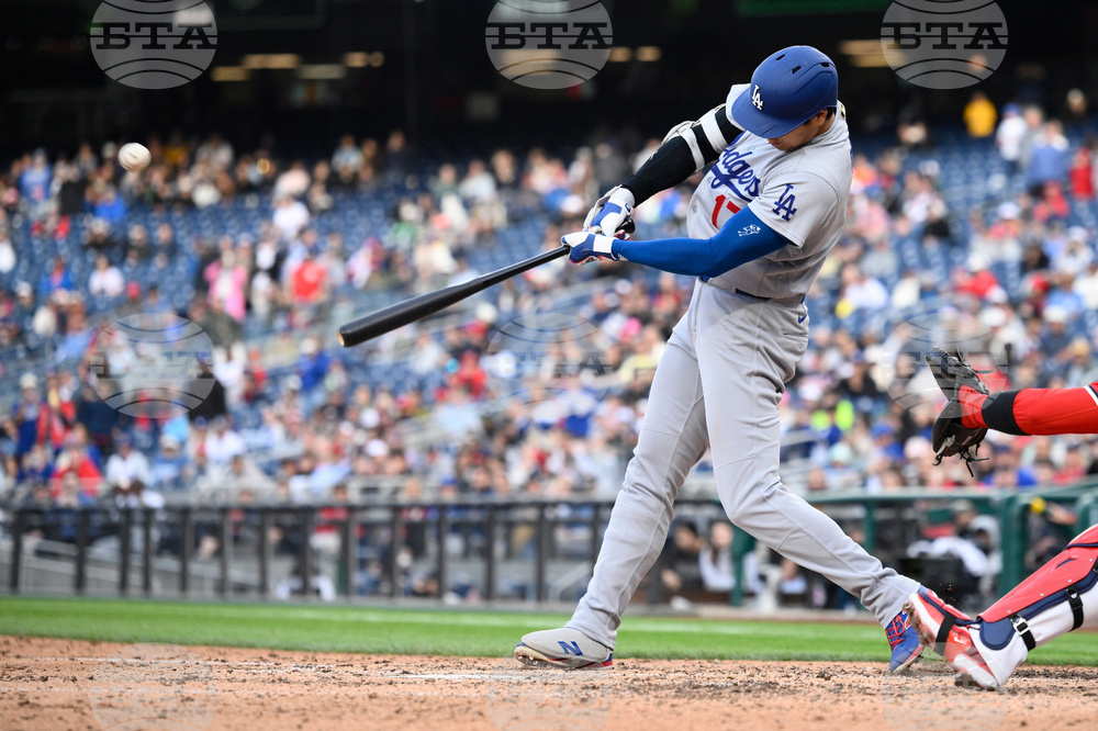 Dodgers Nationals Baseball