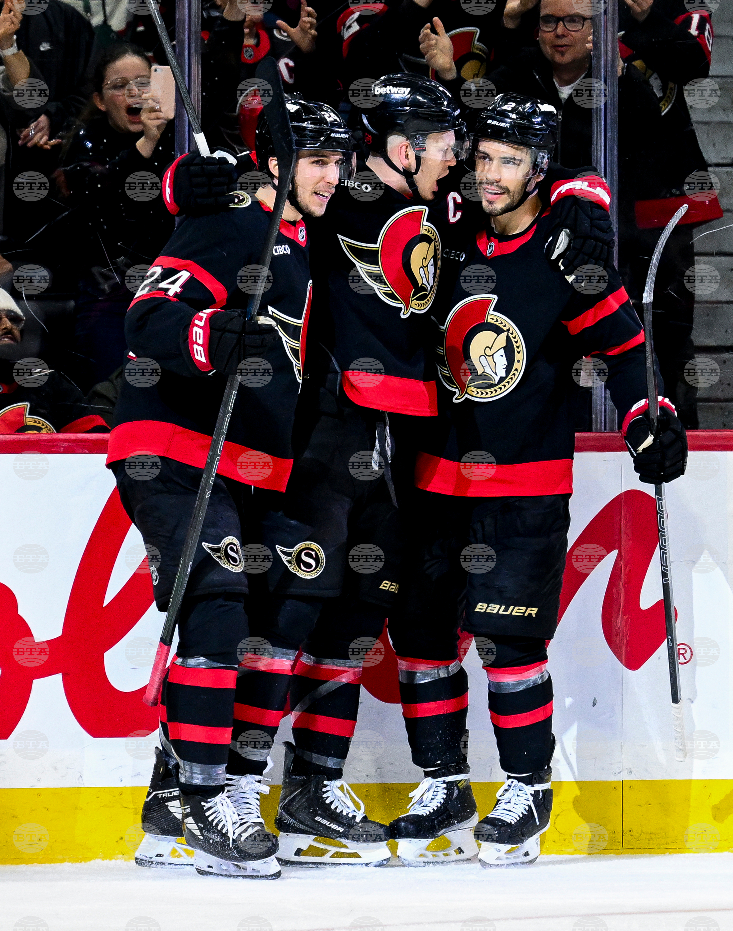 Hurricane Senators Hockey