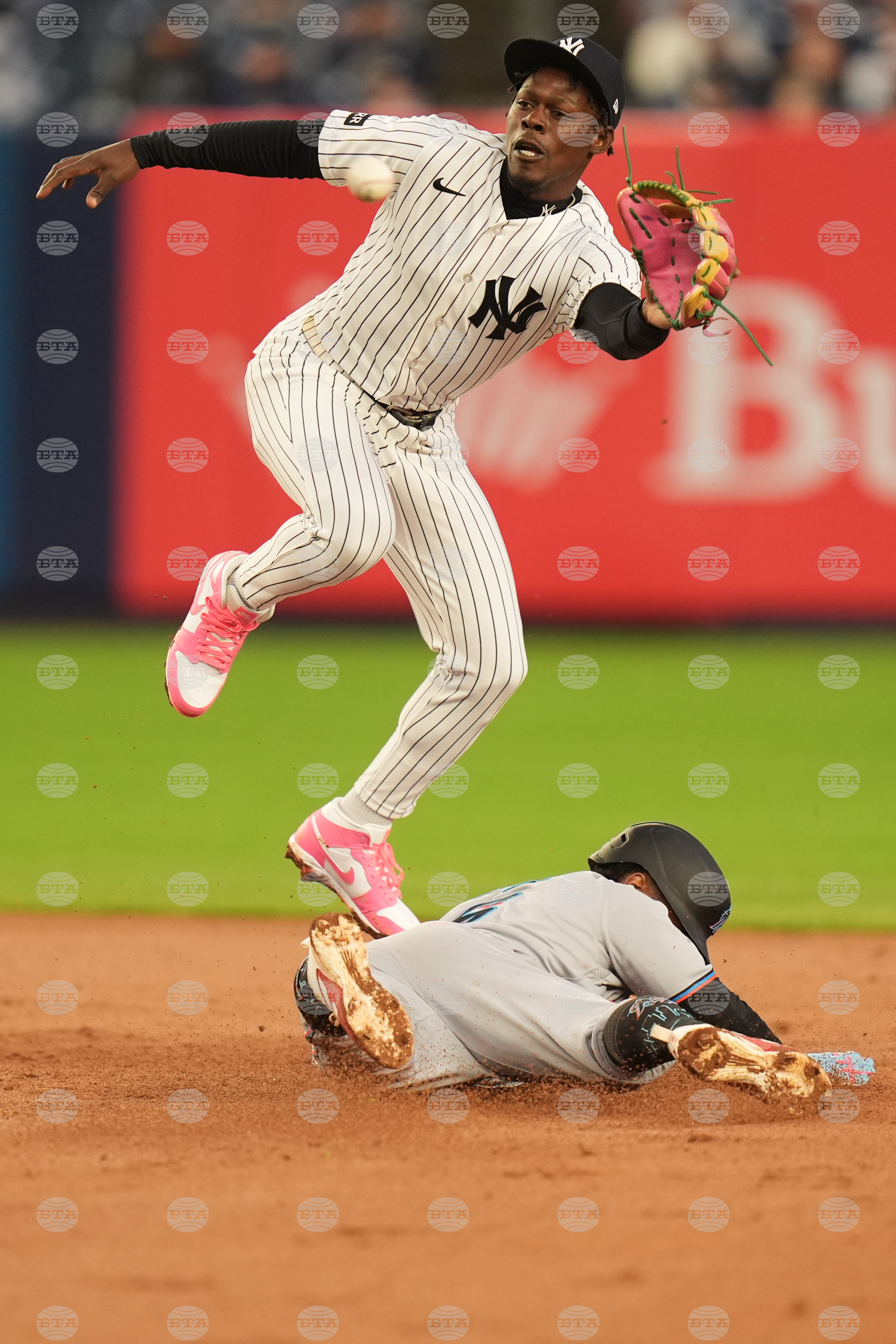 Marlins Yankees Baseball