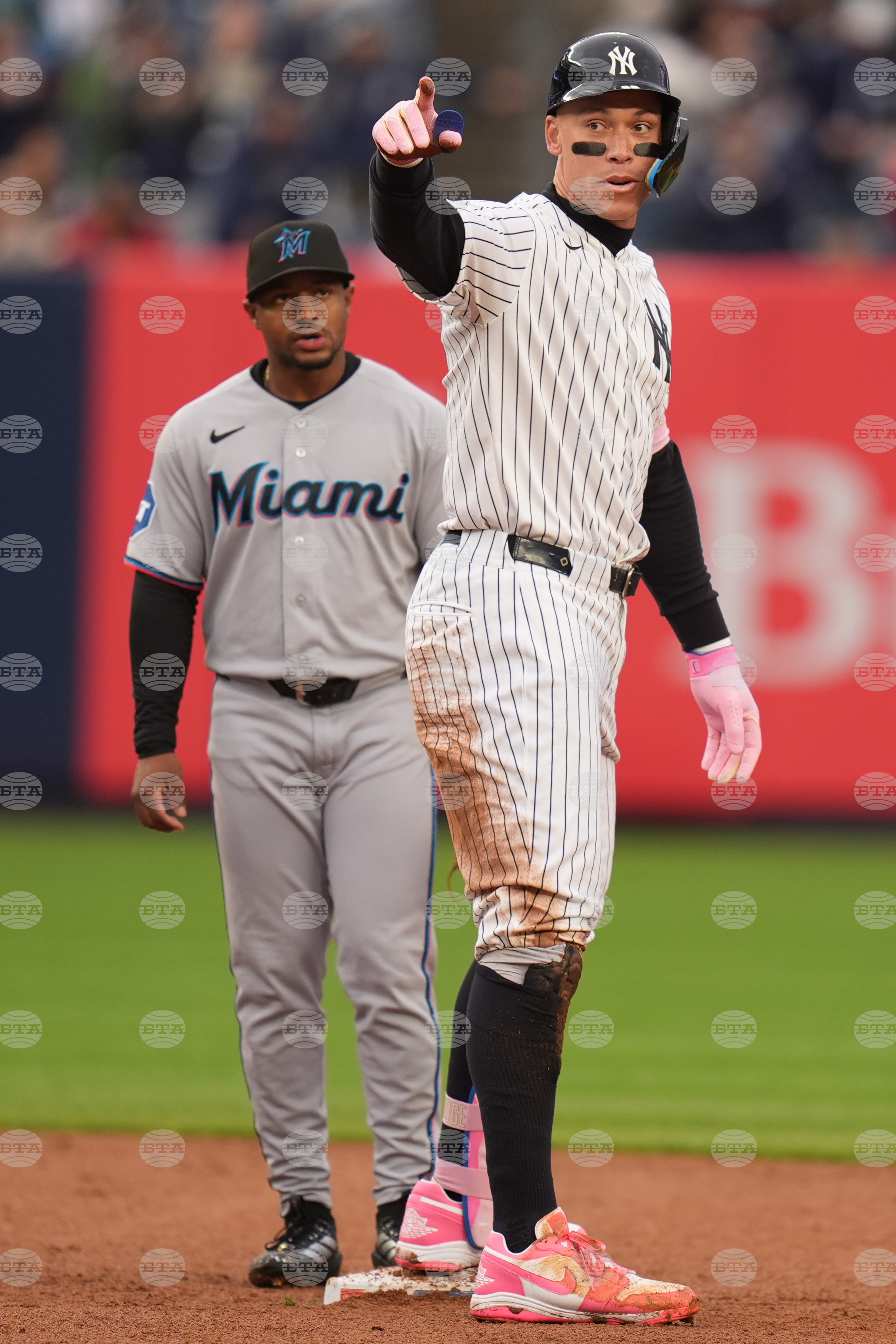 Marlins Yankees Baseball