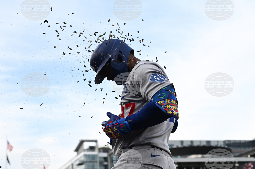 Dodgers Nationals Baseball