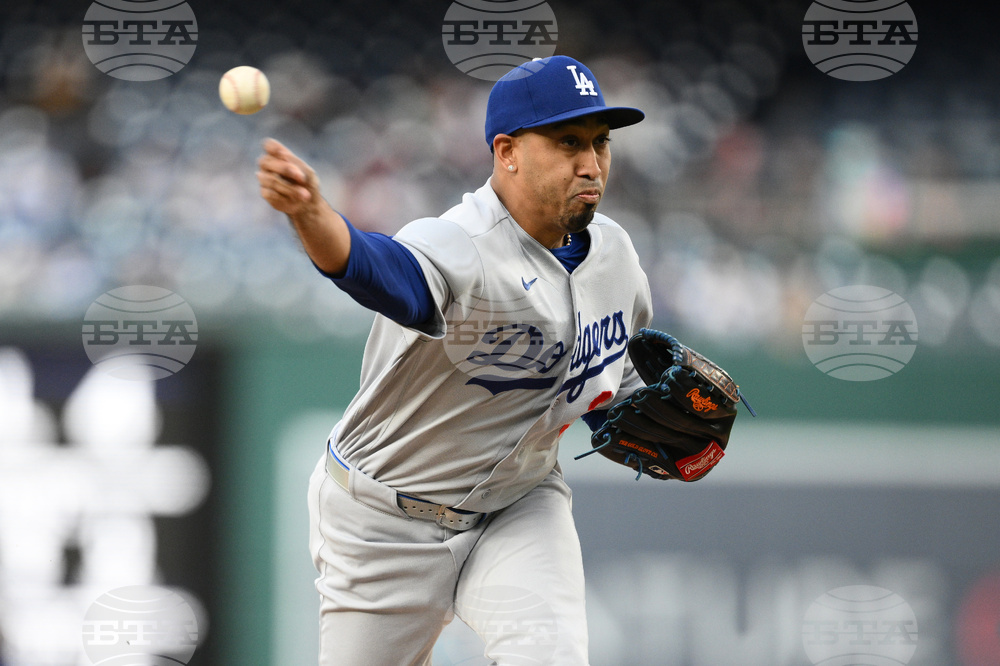 Dodgers Nationals Baseball