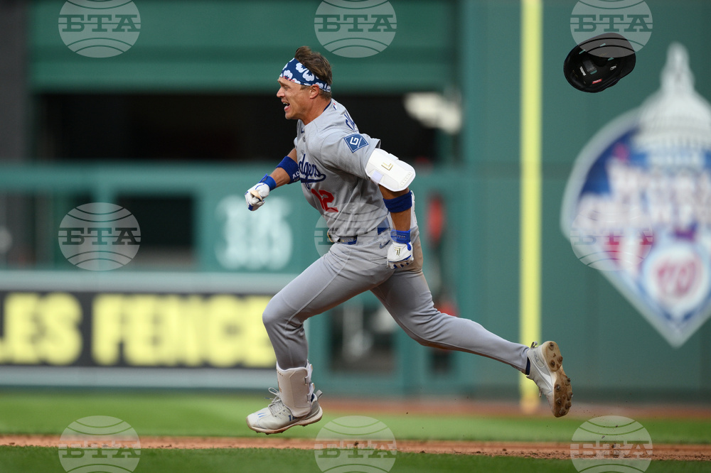 Dodgers Nationals Baseball