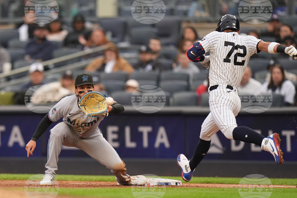 Marlins Yankees Baseball