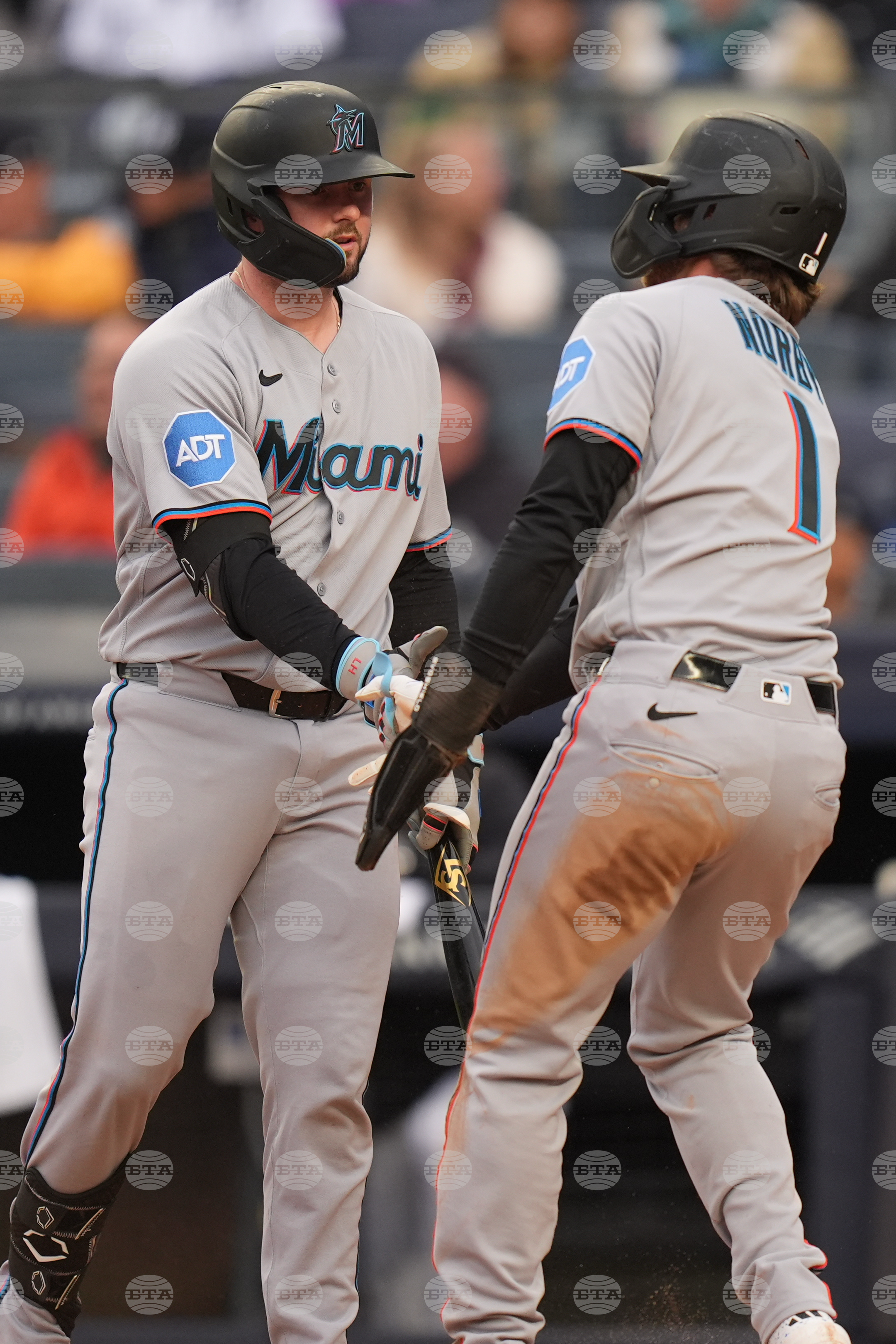 Marlins Yankees Baseball