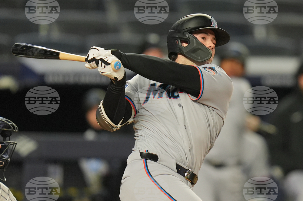 Marlins Yankees Baseball