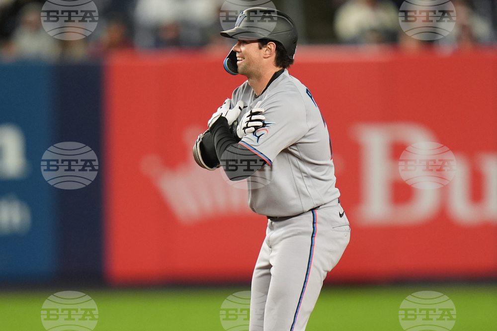 Marlins Yankees Baseball