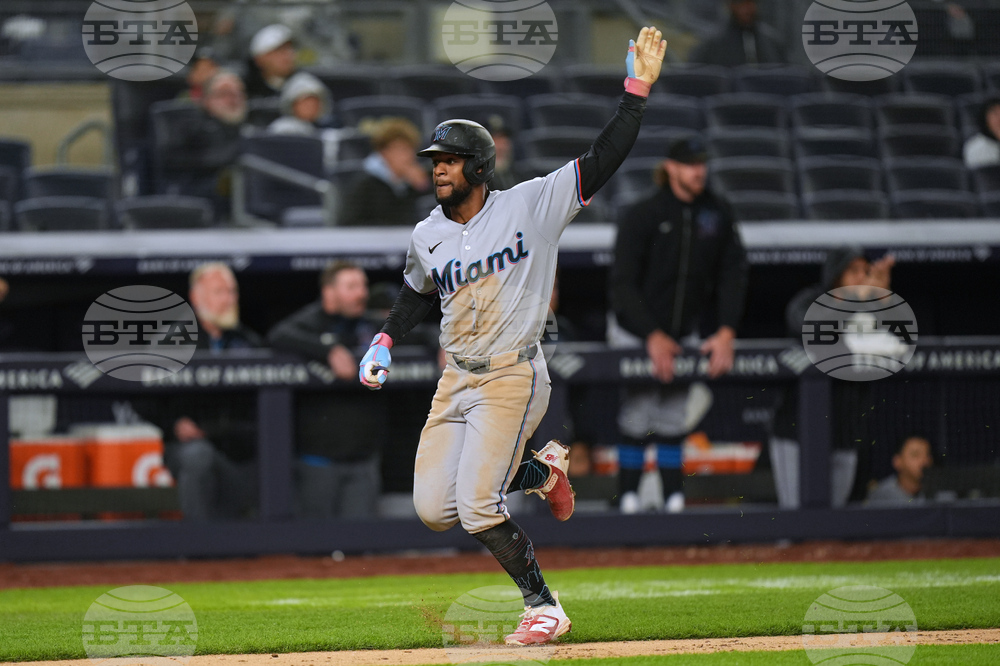 Marlins Yankees Baseball