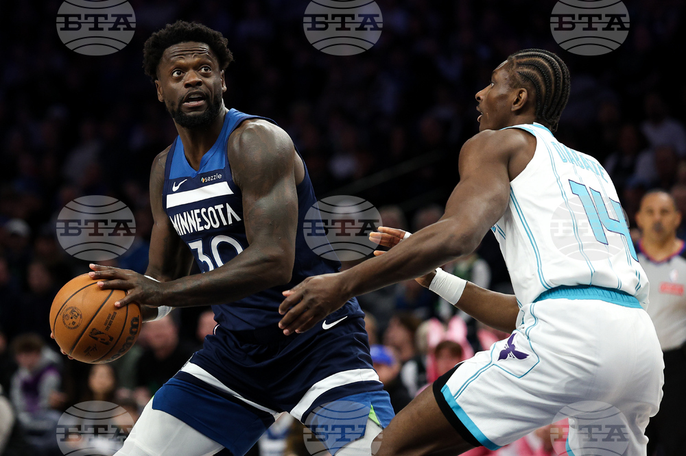 Hornets Timberwolves Basketball