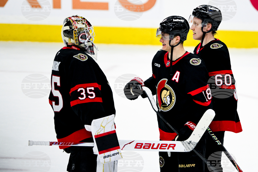 Hurricane Senators Hockey